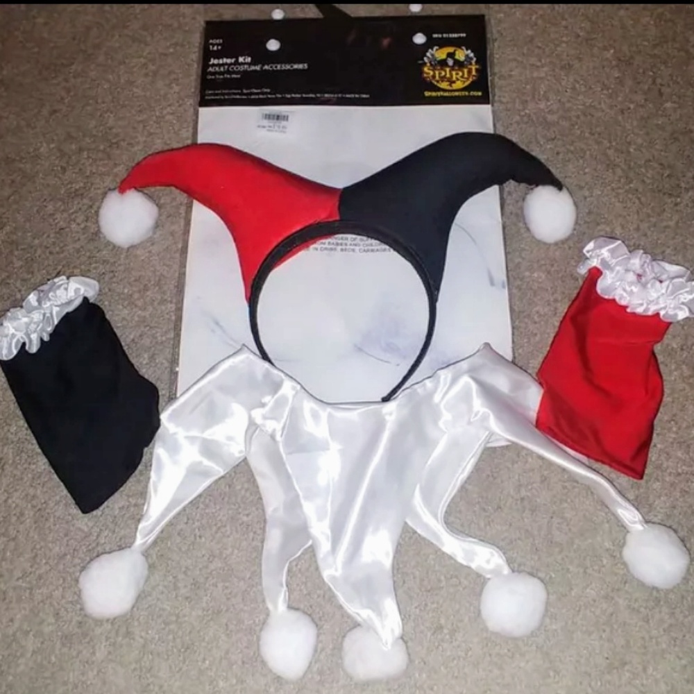 Harlequin/Jester accessories set